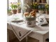 Bavlněný běhoun na stůl Natural Linen Easter - 50*160 cm Clayre & Eef