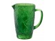 Zelený skleněný džbán kolibřík Hummin Bird - 19*12*19 cm / 1000 ml J-Line by Jolipa