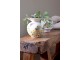 Béžový antik keramický džbán s citróny Limone Blossom - 20,5*18,5 cm Chic Antique