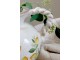 Béžový antik keramický džbán s citróny Limone Blossom - 20,5*18,5 cm Chic Antique
