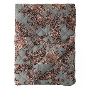 Krémový přehoz Paisley vzor Aix Quilt - 130*180 cm