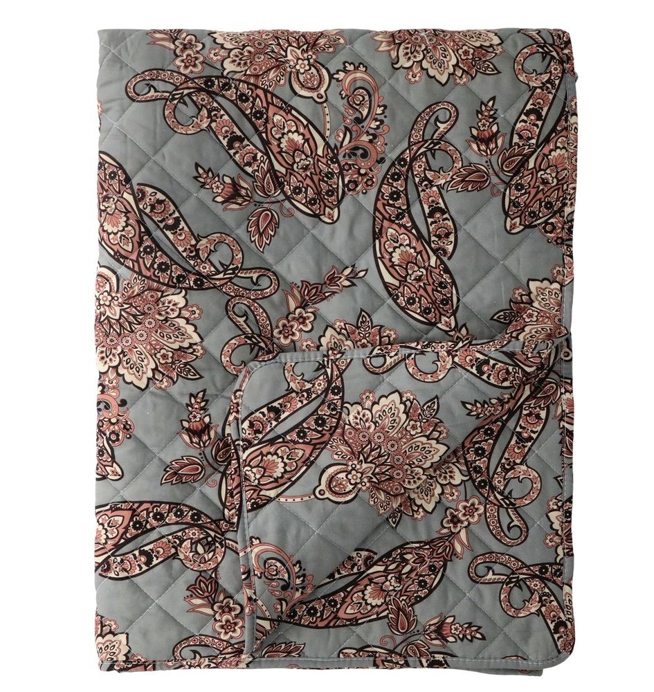 Krémový přehoz Paisley vzor Aix Quilt - 130*180 cm