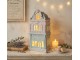 Růžovo-modrý dekorační domek Pattiserie - 19*15*38 cm Clayre & Eef