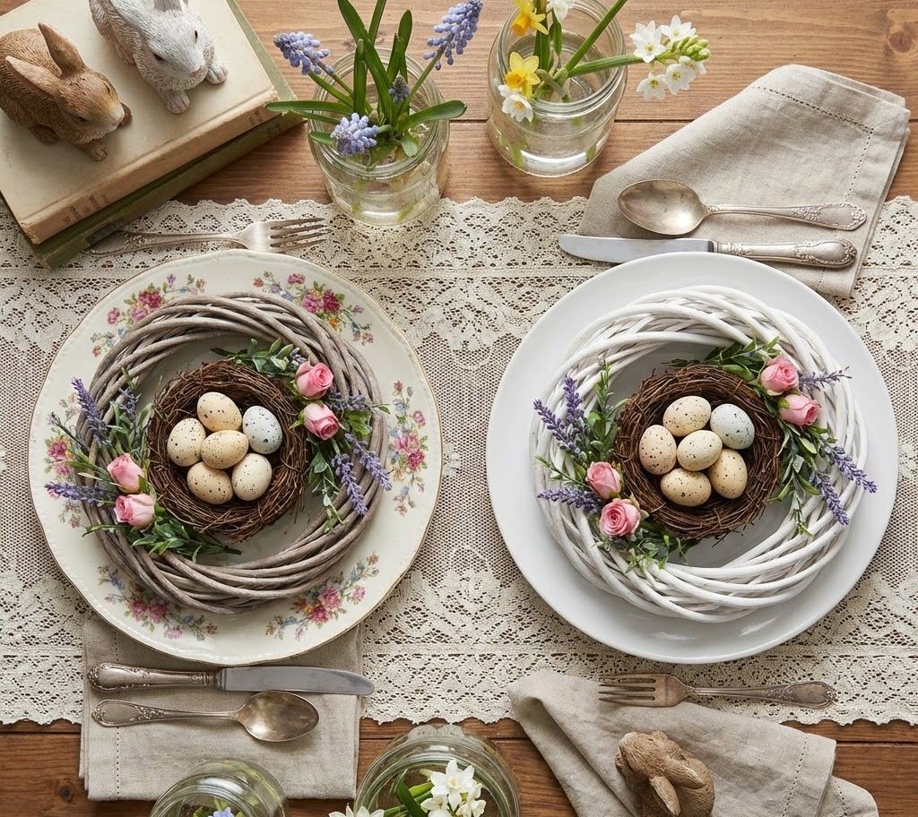 Přírodní ratanový věnec Wreath Rattan XS - Ø 20*3 cm Clayre & Eef Přírodní ratanový věnec Wreath Rattan XS - Ø 20*3 cm Clayre & Eef