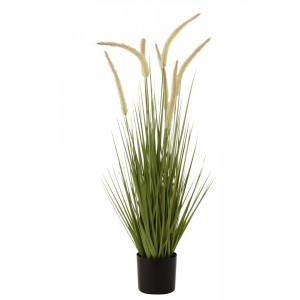 Dekorativní okrasná tráva v květináči - 11*90 cm