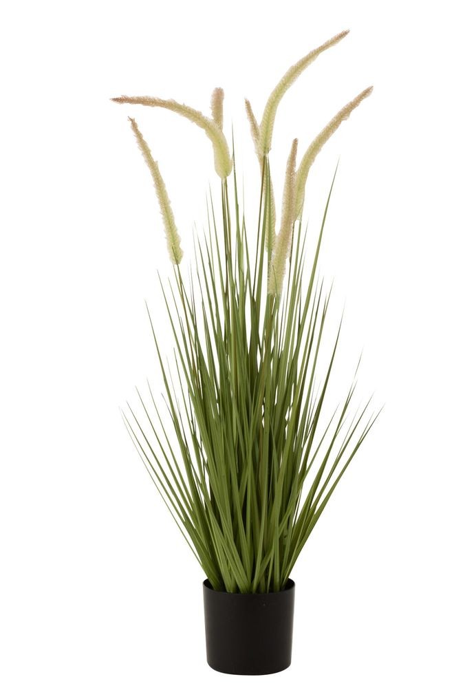 Dekorativní okrasná tráva v květináči - 11*90 cm