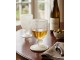 Bílá sklenička na víno na noze s bublinkami Wine Lisboa White - Ø9*15cm / 370ml J-Line by Jolipa
