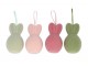 Set 4ks závěsné velikonoční vejce s oušky Egg Easter Flock - Ø 8*14 cm daan kromhout