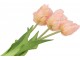 Kytice 3ks růžových realistických tulipánů Tulips - 45 cm daan kromhout