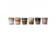Set 6ks retro hrnek na kávu Coffee 70s - Ø 7,5*8cm / 230 ml HKLIVING