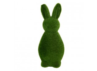 Zelená dekorativní figurka králíka Rabbit Flock Green L - Ø 10*25 cm