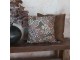 Zelený povlak na polštář s Paisley vzorem a střapci Aix Quilt - 50*50 cm Chic Antique