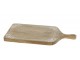 Dřevěné prkénko z mangového dřeva s řezbami Tapas Tours - 46*25*2 cm Chic Antique