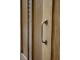 Přírodní antik dřevěná knihovna / vitrína s policemi Marseille - 135*45*196 cm Chic Antique