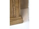 Přírodní antik dřevěná knihovna / vitrína s policemi Marseille - 135*45*196 cm Chic Antique