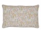 Růžovo-modrý povlak na polštář s květy Aix Wild Flowers - 35*50 cm Chic Antique