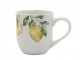 Porcelánový servírovací tác s citróny Maison Limone Blossom - 30*22*1,5 cm Chic Antique
