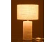 Bílá keramická stolní lampa Pierre se stínidlem - Ø 23*37 cm/ 40W / E27 J-Line by Jolipa