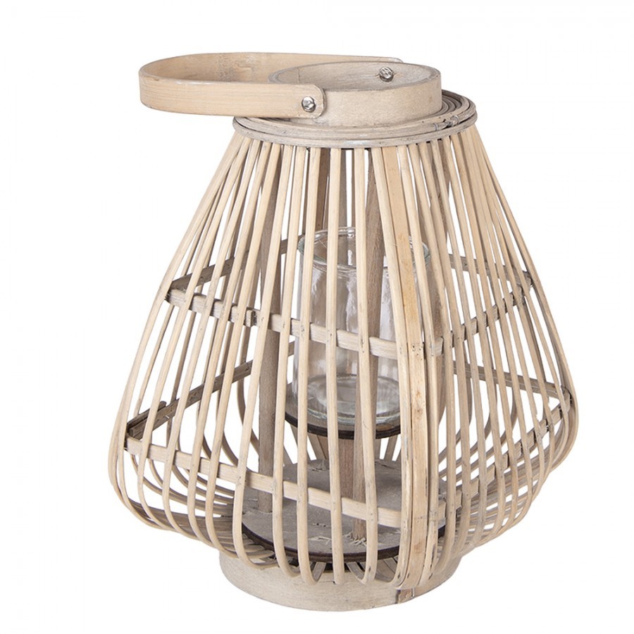 Přírodní ratanová lucerna Diane M - 23*23*30 cm Clayre & Eef Přírodní ratanová lucerna Diane M - 23*23*30 cm Clayre & Eef