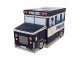 Černá úložná krabice – Policejní auto - 55*32*28 cm Clayre & Eef
