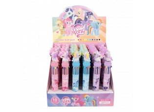 36ks barevná propiska pro děti 10 v 1 – Cute Pony - 19*18*16 cm