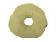 Zelený dekorativní polštář ve tvaru donutu s posypem - Ø 35*6 cm Clayre & Eef