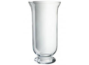 Transparentní skleněná váza Hurricane - Ø 25 * 50 cm