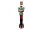 Kovová dekorace Louskáček Nutcracker s trubkou - 33*27*121 cm Clayre & Eef