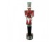 Kovová dekorace Louskáček Nutcracker - 33*33*121 cm Clayre & Eef