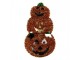 Halloweenská závěsná dekorace dýně Pumpkin - 30*6*54 cm Clayre & Eef