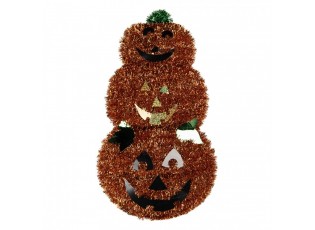 Halloweenská závěsná dekorace dýně Pumpkin - 30*6*54 cm