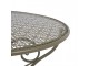 Zelený kovový zahradní Bistro set stůl a 2 židle - Ø 60*70 / 50*40*93 cm Clayre & Eef