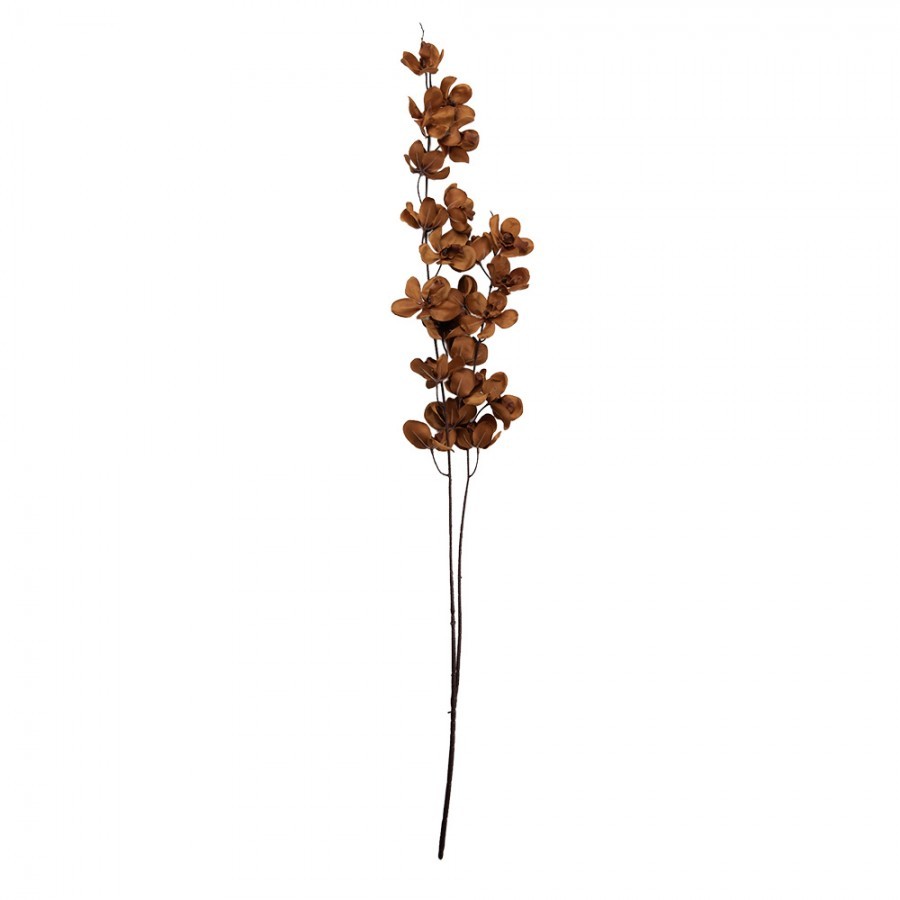 Elegantní umělá květina s bronzovými květy - 10*10*110 cm Clayre & Eef Elegantní umělá květina s bronzovými květy - 10*10*110 cm Clayre & Eef