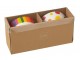 Set 2ks miska s barevnými pruhy a puntíky Polli Dot v krabičce - Ø 14*6 cm J-Line by Jolipa