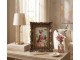 Bronzový antik fotorámeček s ornamenty Chateau - 18*3*23 cm / 10*15 cm Mars & More 