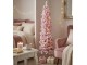 Růžový zasněžený umělý vánoční stromek Christmas Tree S - 30*30*120 cm Clayre & Eef
