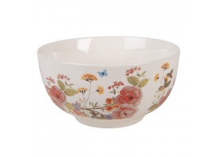 Porcelánová miska s květy Flower & Fiesta - Ø 14*7 cm / 500 ml