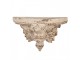 Béžový antik nástěnný podstavec s andílkem Baroque - 33*14*21 cm Clayre & Eef