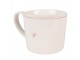 Porcelánový hrnek se srdíčkem Beautiful Heart - 12*8*7 cm / 275 ml Clayre & Eef