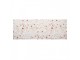 Bílý bavlněný běhoun s růžemi Soft Romantic Blush - 100*100 cm Clayre & Eef