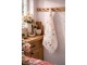 Bílá bavlněná utěrka s růžemi Soft Romantic Blush - 50*70 cm Clayre & Eef