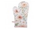 Bílá bavlněná chňapka - rukavice s růžemi Soft Romantic Blush - 18*30 cm Clayre & Eef