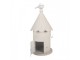 Béžová dekorace ptačí budka s ptáčky Home - Ø 19*40 cm Clayre & Eef
