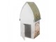 Dekorace plechový domek Welcome - 12*11*23 cm Clayre & Eef