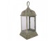 Zelená kovová vintage lucerna Simia - 20*20*49 cm Clayre & Eef