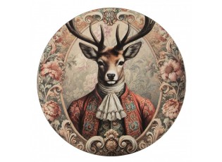 Servírovací talíř s jelenem Collection Aristocrat L - Ø 40*1 cm