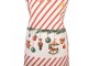 Vánoční bavlněná zástěra Christmas Carousel Dream - 70*85 cm Clayre & Eef