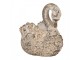 Dekorační figurka květináč ve tvaru labutě Swan - 18*11*17 cm Clayre & Eef