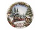 Vánoční servírovací talíř Merry Christmas - Ø 33*1 cm Clayre & Eef