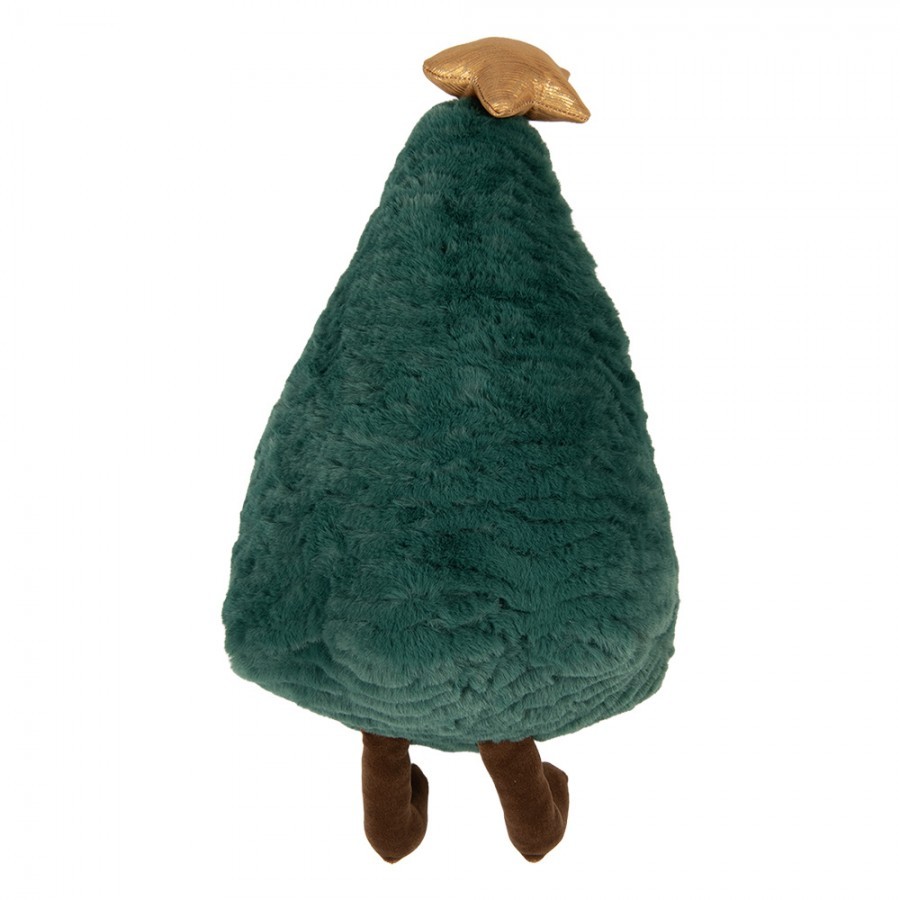 Dekorativní polštář ve tvaru vánočního stromku Christmas Tree - 20*10*32 cm Clayre & Eef Dekorativní polštář ve tvaru vánočního stromku Christmas Tree - 20*10*32 cm Clayre & Eef